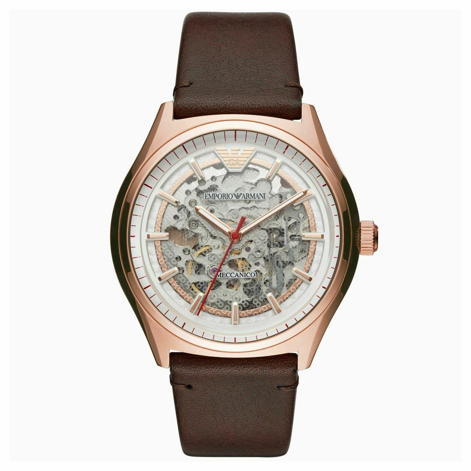 Emporio Armani AR60005 Automatic Silver Dial Men's Watch - Watch Home™ Emporio Armani AR60005 Automatic Silver Dial Men's Watch - Watch Home™